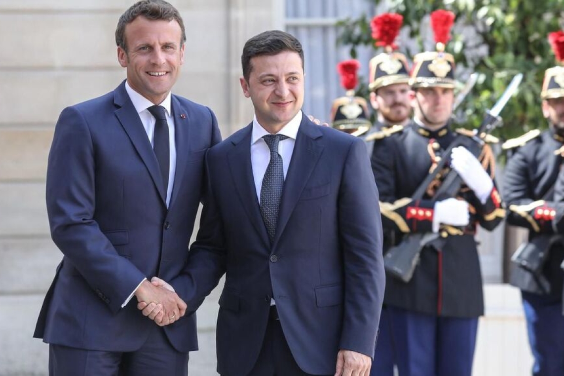 OMONDO INTERNATIONAL - Zelensky à Paris : Stratégies et soutien dans le conflit ukrainien